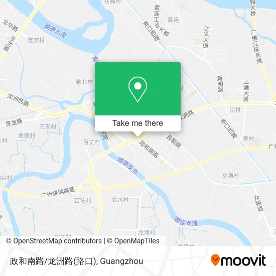 政和南路/龙洲路(路口) map