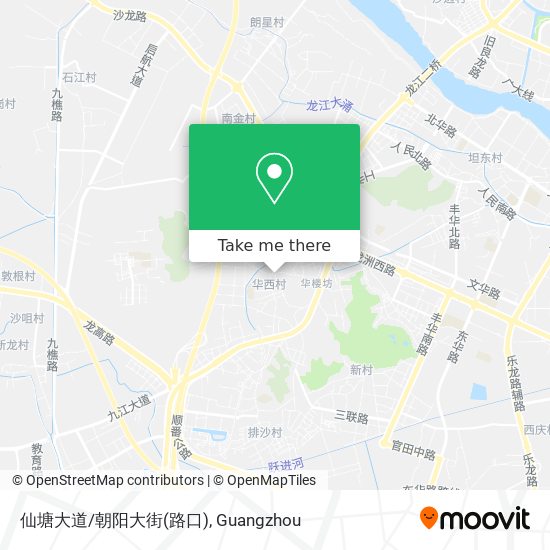 仙塘大道/朝阳大街(路口) map