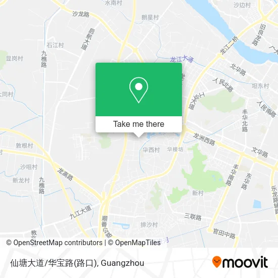 仙塘大道/华宝路(路口) map
