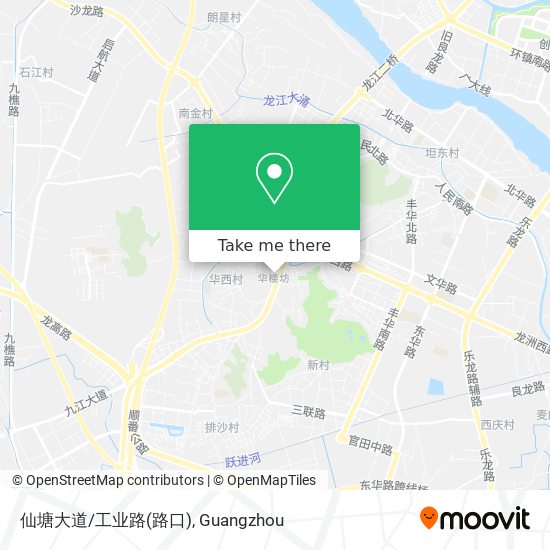 仙塘大道/工业路(路口) map