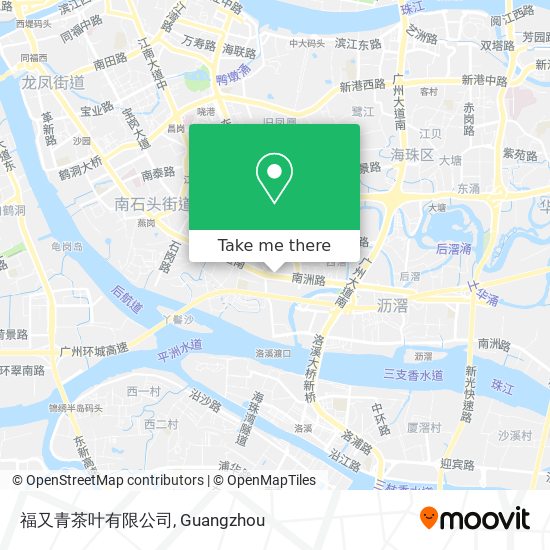 福又青茶叶有限公司 map