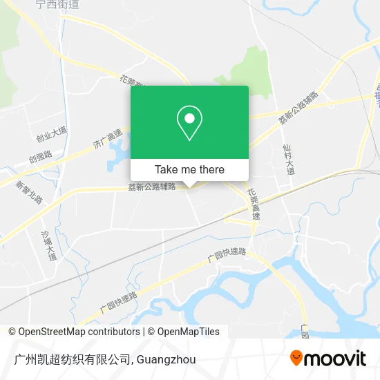 广州凯超纺织有限公司 map