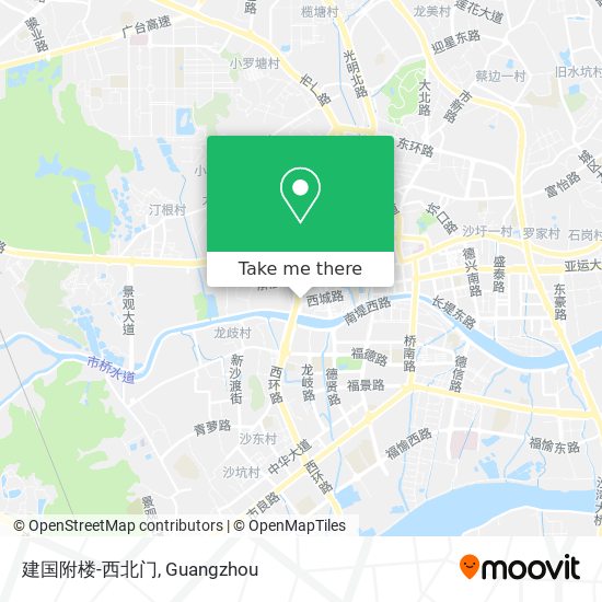 建国附楼-西北门 map
