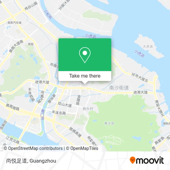 尚悦足道 map