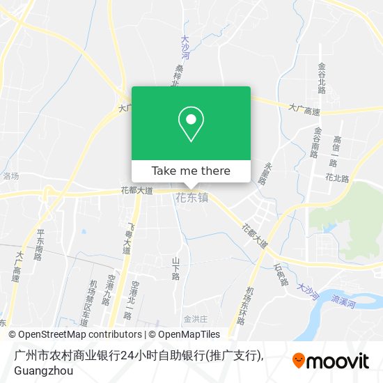 广州市农村商业银行24小时自助银行(推广支行) map