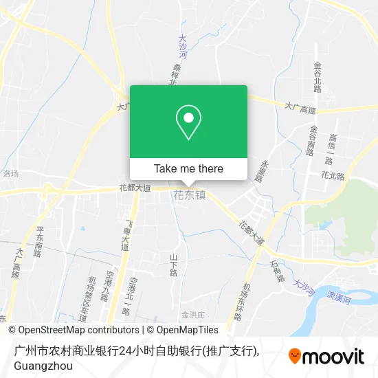 广州市农村商业银行24小时自助银行(推广支行) map