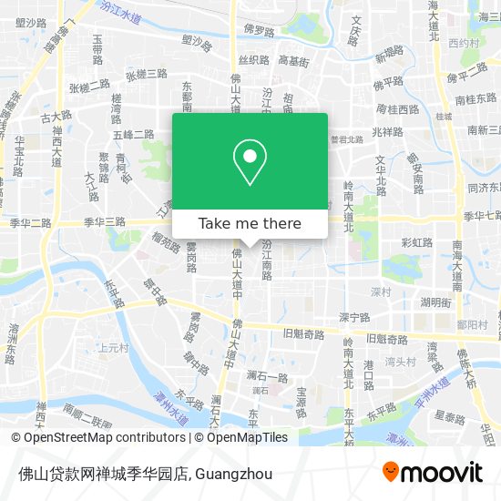 佛山贷款网禅城季华园店 map