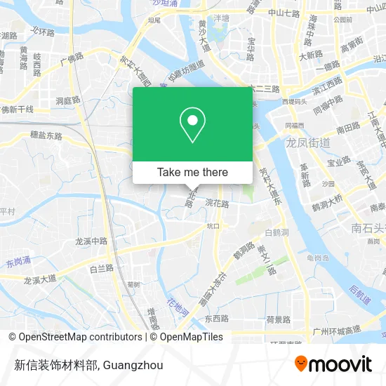 新信装饰材料部 map