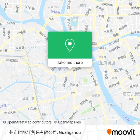 广州市唯酩轩贸易有限公司 map