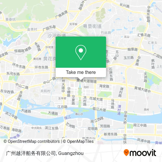 广州越洋船务有限公司 map