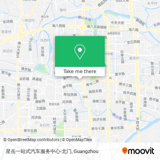 星岳一站式汽车服务中心-北门 map