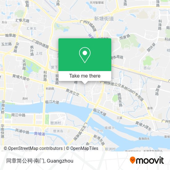 同章简公祠-南门 map