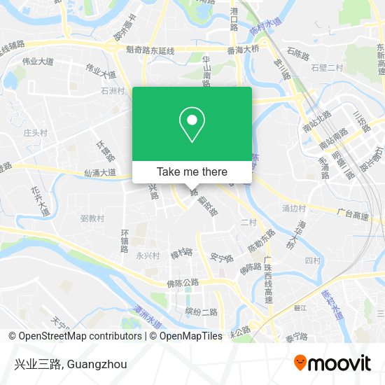 兴业三路 map