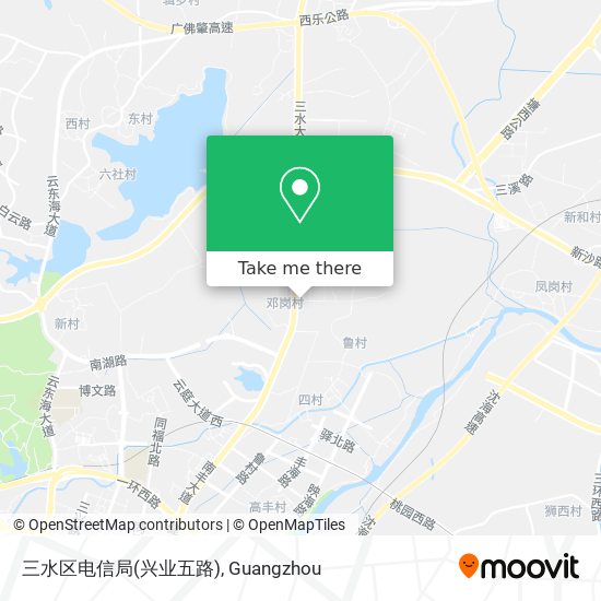 三水区电信局(兴业五路) map