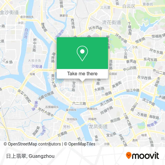 日上翡翠 map