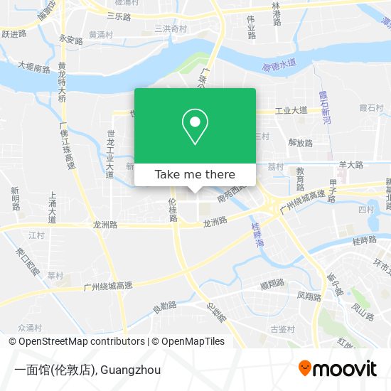 一面馆(伦敦店) map