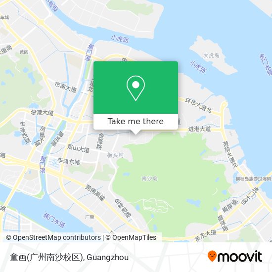 童画(广州南沙校区) map
