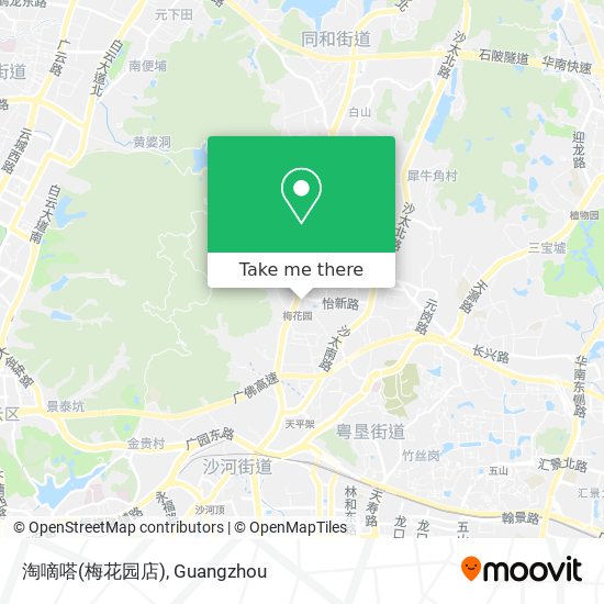 淘嘀嗒(梅花园店) map