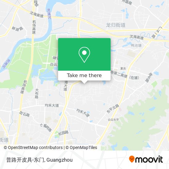 普路开皮具-东门 map