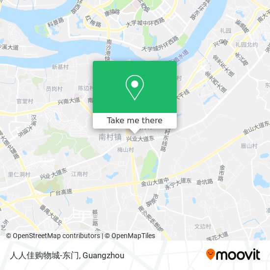 人人佳购物城-东门 map