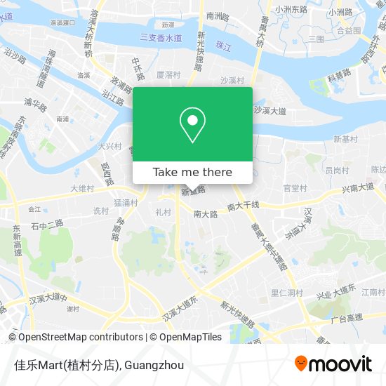 佳乐Mart(植村分店) map
