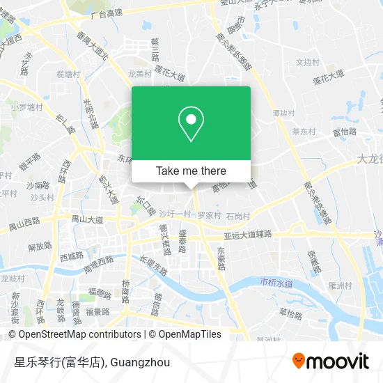 星乐琴行(富华店) map