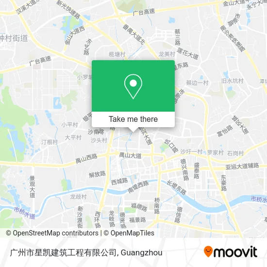 广州市星凯建筑工程有限公司 map