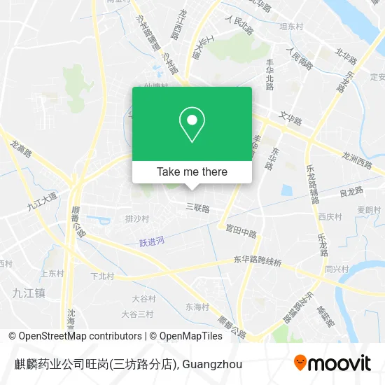 麒麟药业公司旺岗(三坊路分店) map
