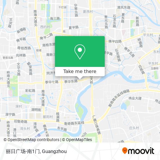 丽日广场-南1门 map