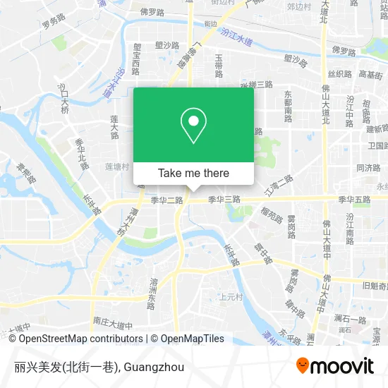 丽兴美发(北街一巷) map