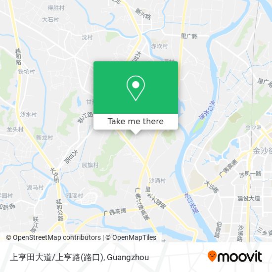 上亨田大道/上亨路(路口) map