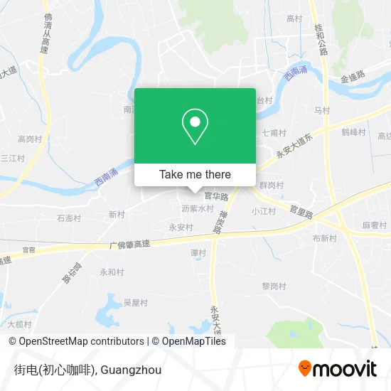 街电(初心咖啡) map