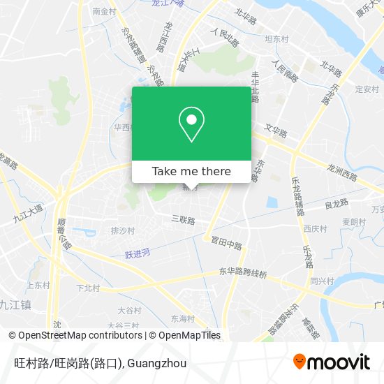 旺村路/旺岗路(路口) map
