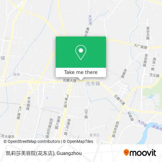 凯莉莎美容院(花东店) map