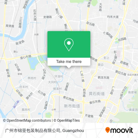 广州市锦亚包装制品有限公司 map