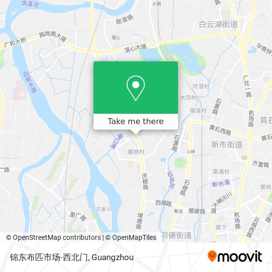 锦东布匹市场-西北门 map