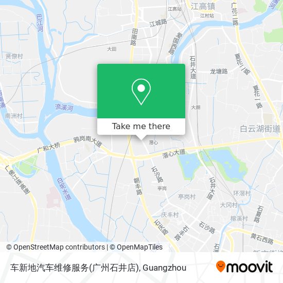 车新地汽车维修服务(广州石井店) map