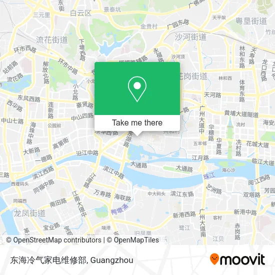 东海冷气家电维修部 map