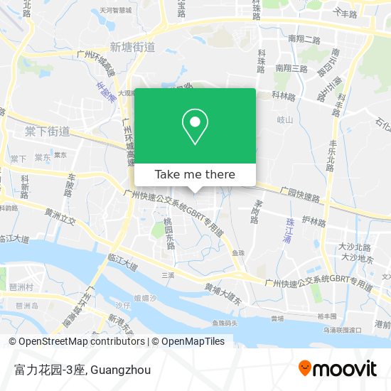 富力花园-3座 map