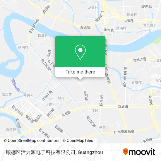 顺德区活力源电子科技有限公司 map