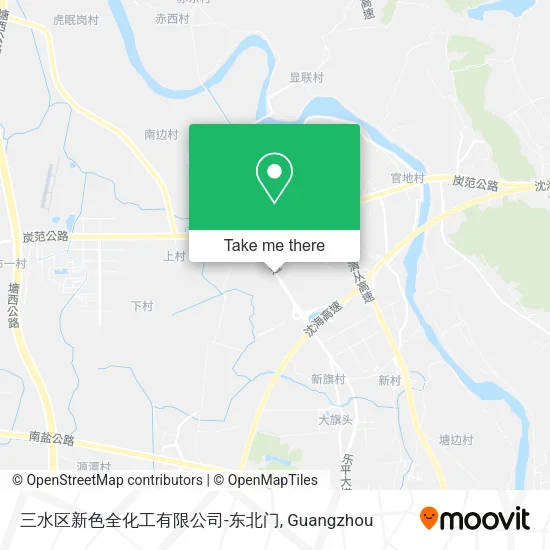 三水区新色全化工有限公司-东北门 map