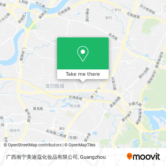 广西南宁美迪蔻化妆品有限公司 map