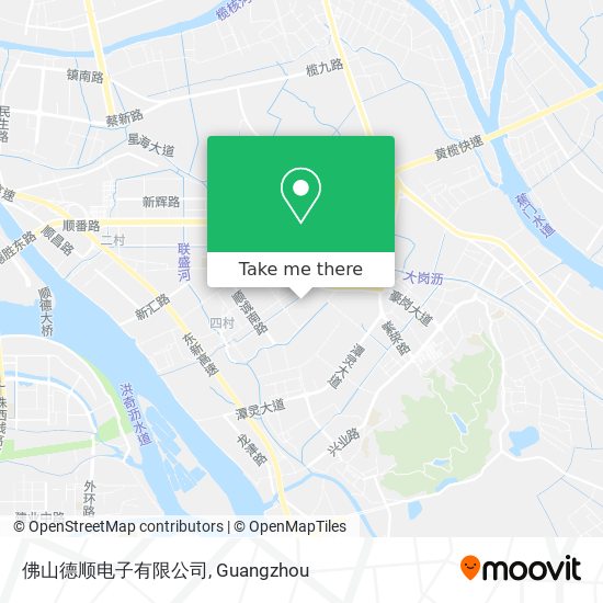 佛山德顺电子有限公司 map