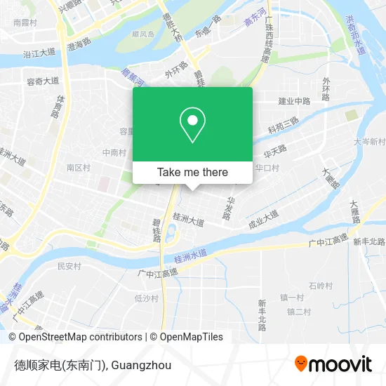 德顺家电(东南门) map