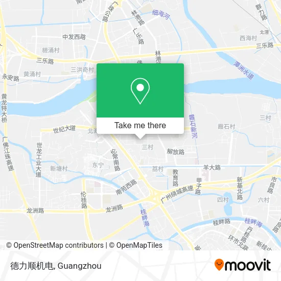 德力顺机电 map