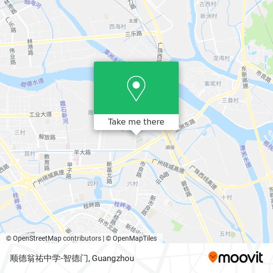 顺德翁祐中学-智德门 map