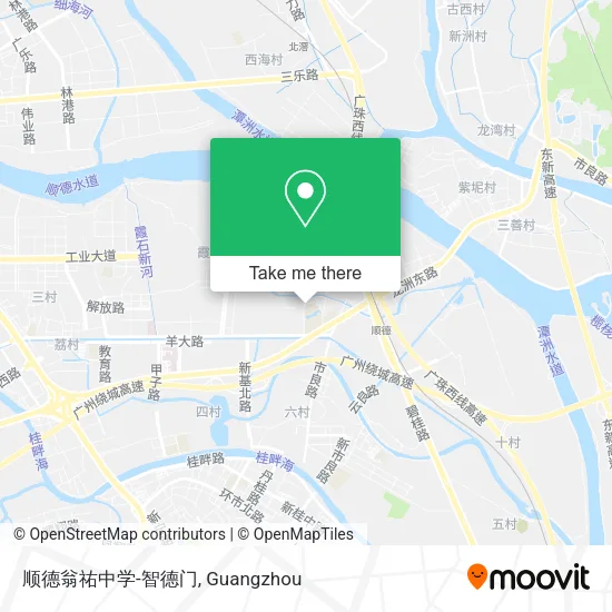 顺德翁祐中学-智德门 map