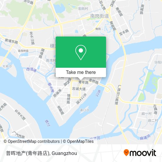 普晖地产(青年路店) map