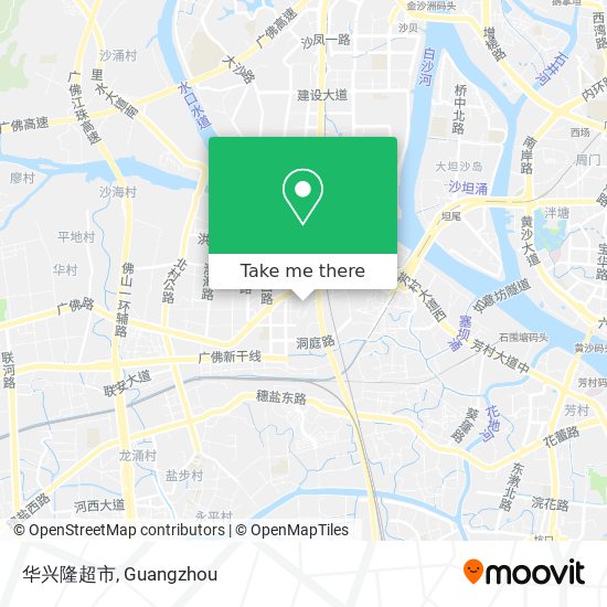 华兴隆超市 map