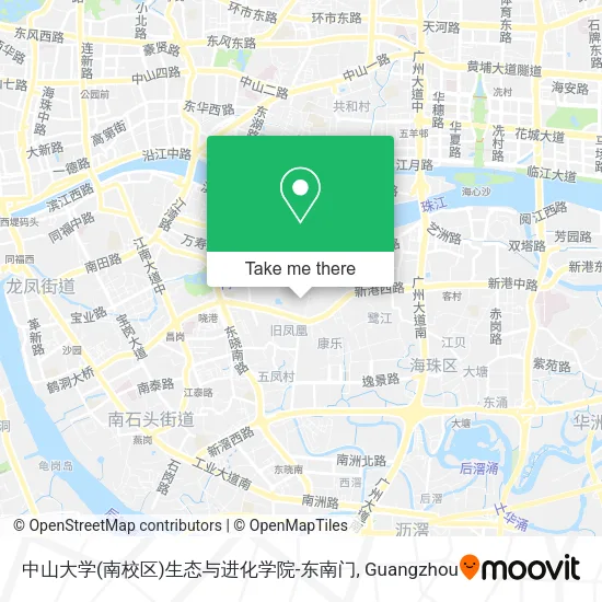 中山大学(南校区)生态与进化学院-东南门 map